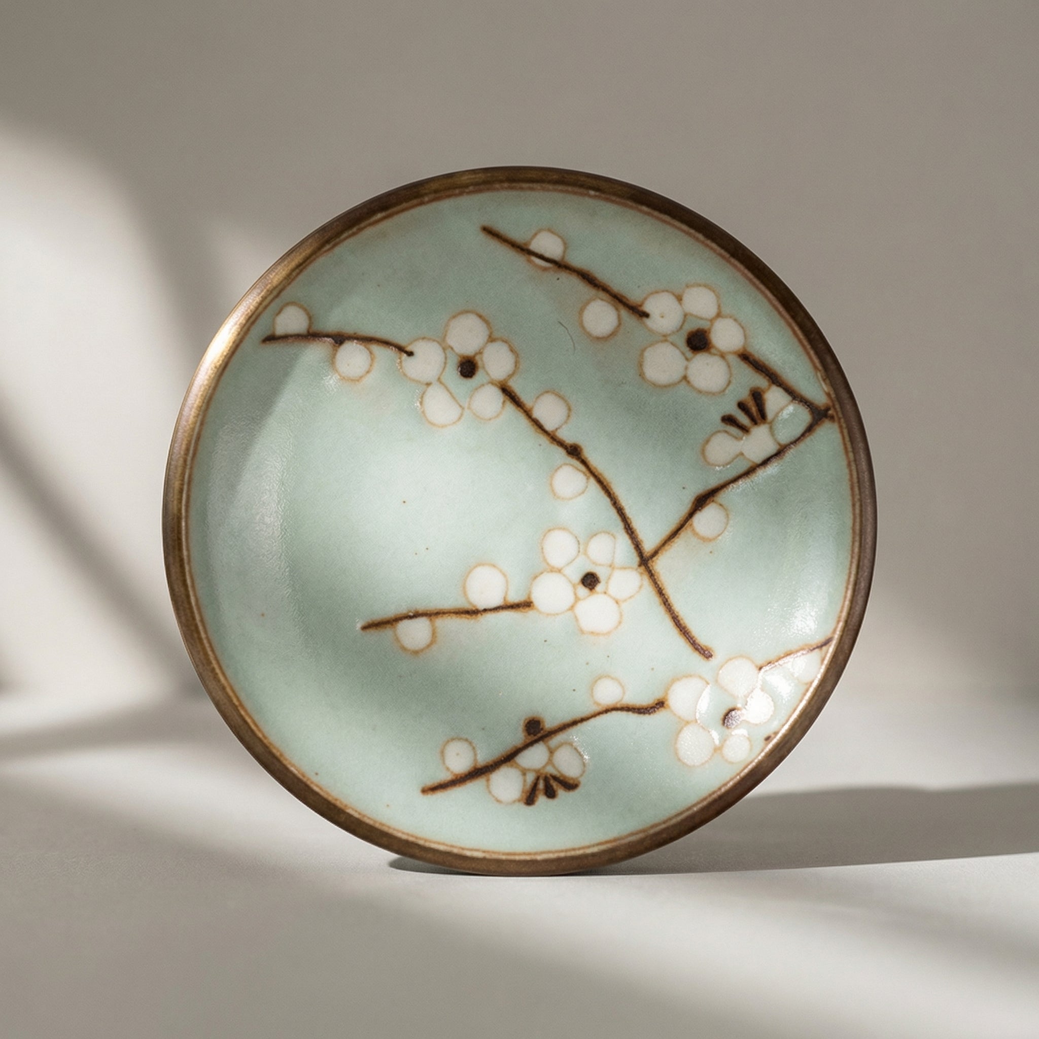 Hana light green, Sauce dish, D10 cm | H2 cm