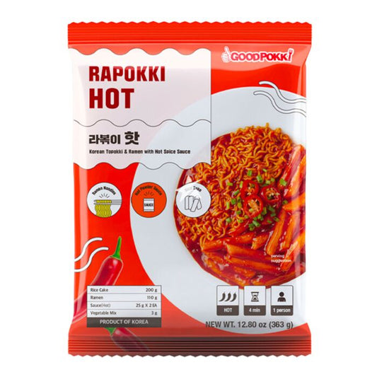 Goodpokki rapokki pikariikakku ramen tulinen mausteinen 3p 363g