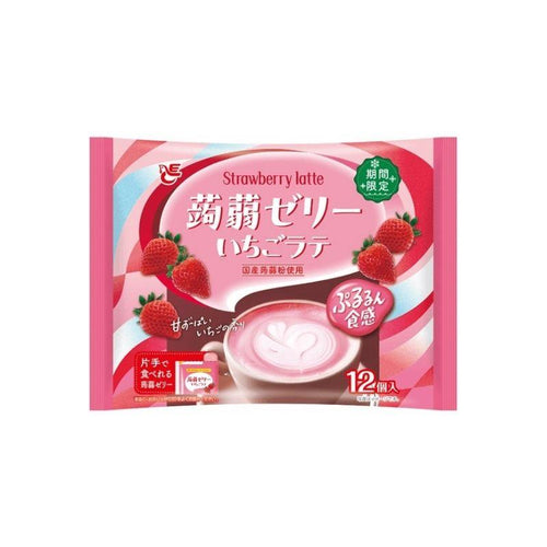 Ace Bakery konjac jelly strawberry latte 230g