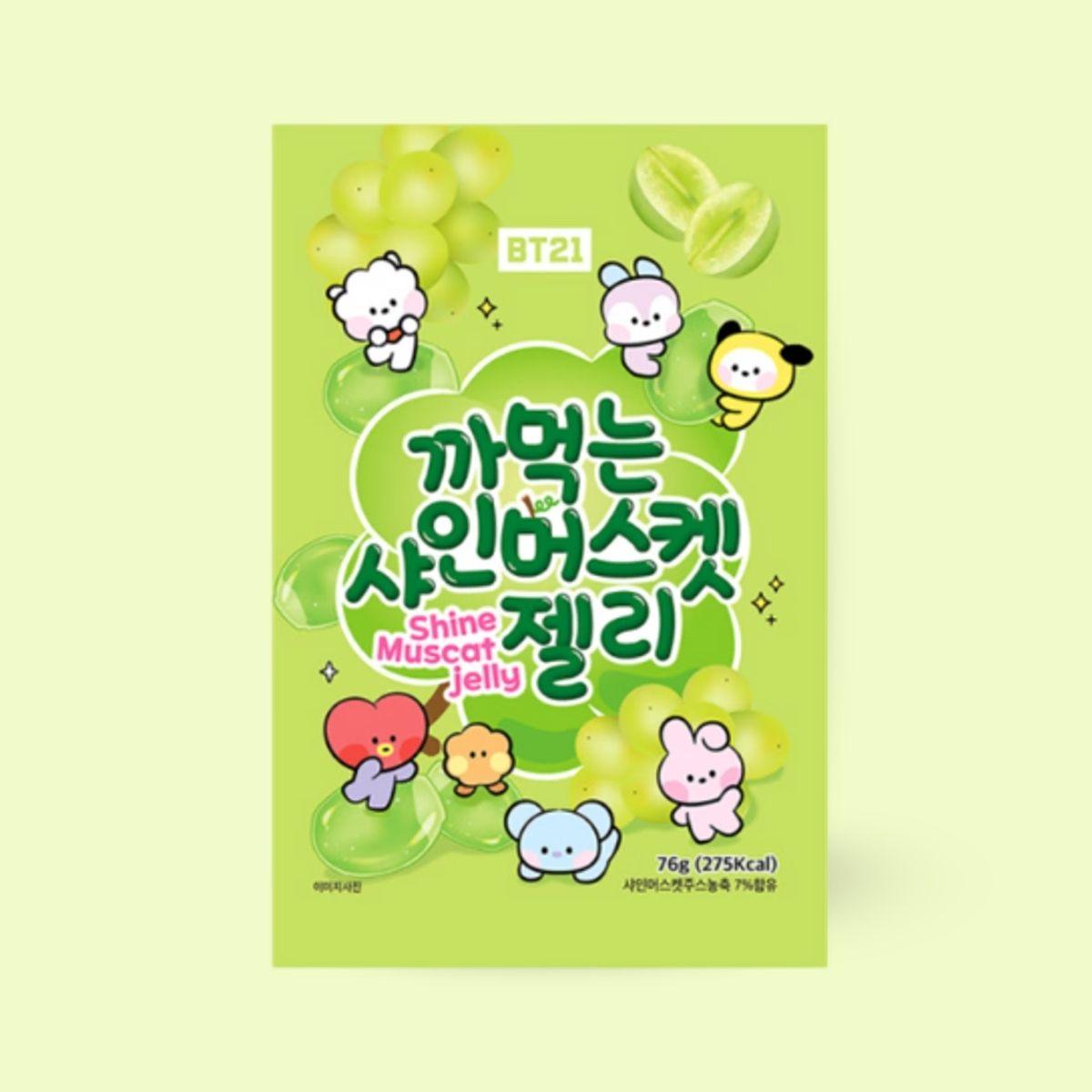 BT21 Peeling soft candy shinemuscat 76g