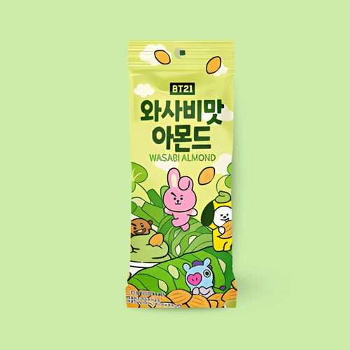 BT21 Wasabi flavor almond 30g