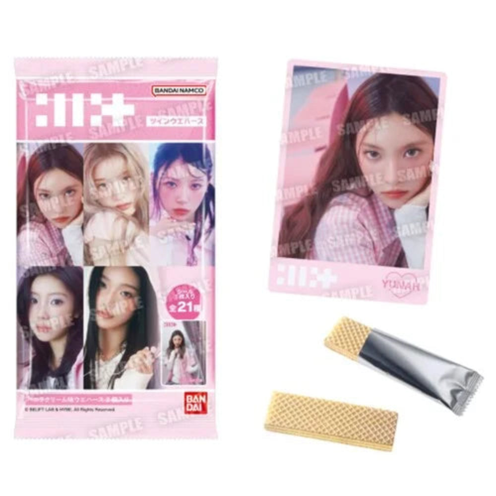 Bandai ILLIT Sticker Twin Wafers 10,6g