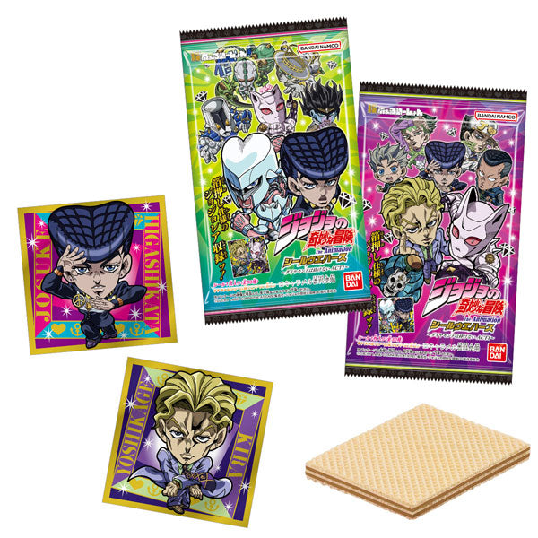 Bandai Niformation Jojo Seal Vol. 3 Sticker Wafer 14g / kiekko tarralla