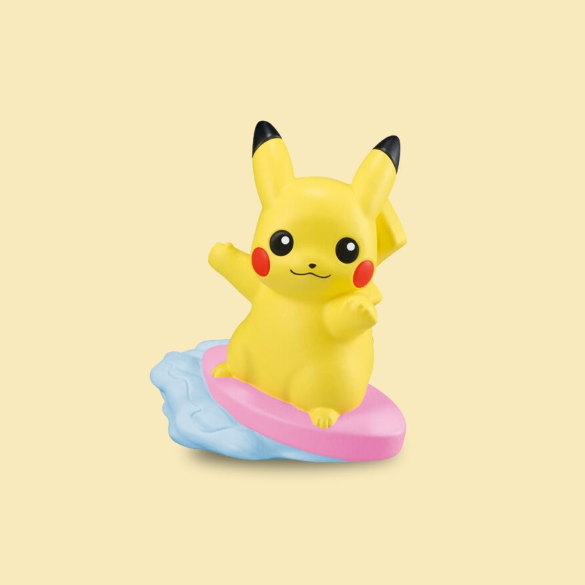 Bandai Pokemon 2026 30th Anniversary Figure Pikachu on pink surfing board