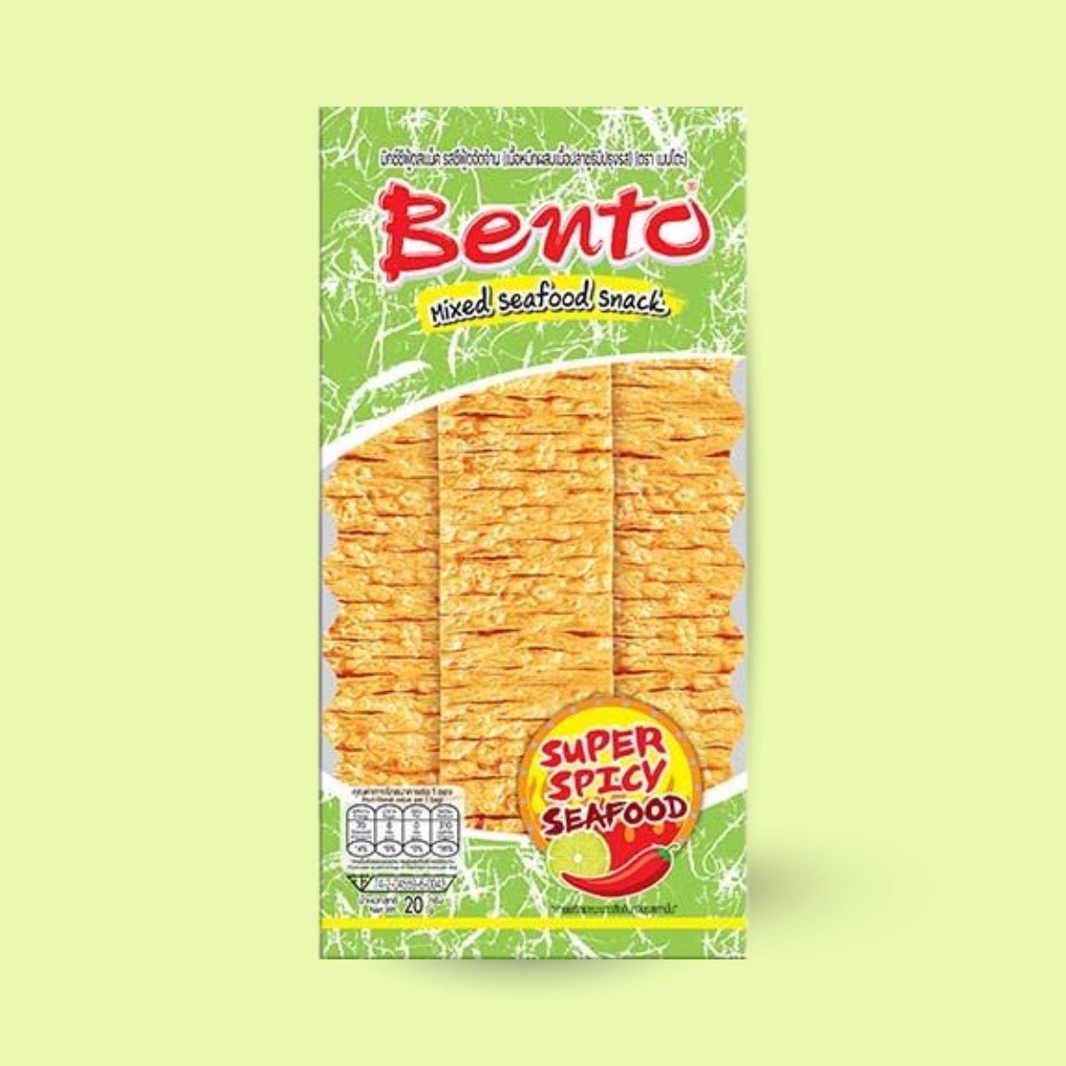 Bento squid snack seafood super spicy 20g
