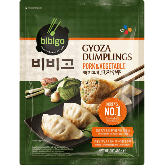 Bibigo pork vegetable steamed dumplings mandu 560g / höyrytetty nyytit sianlihaa ja kasvisten