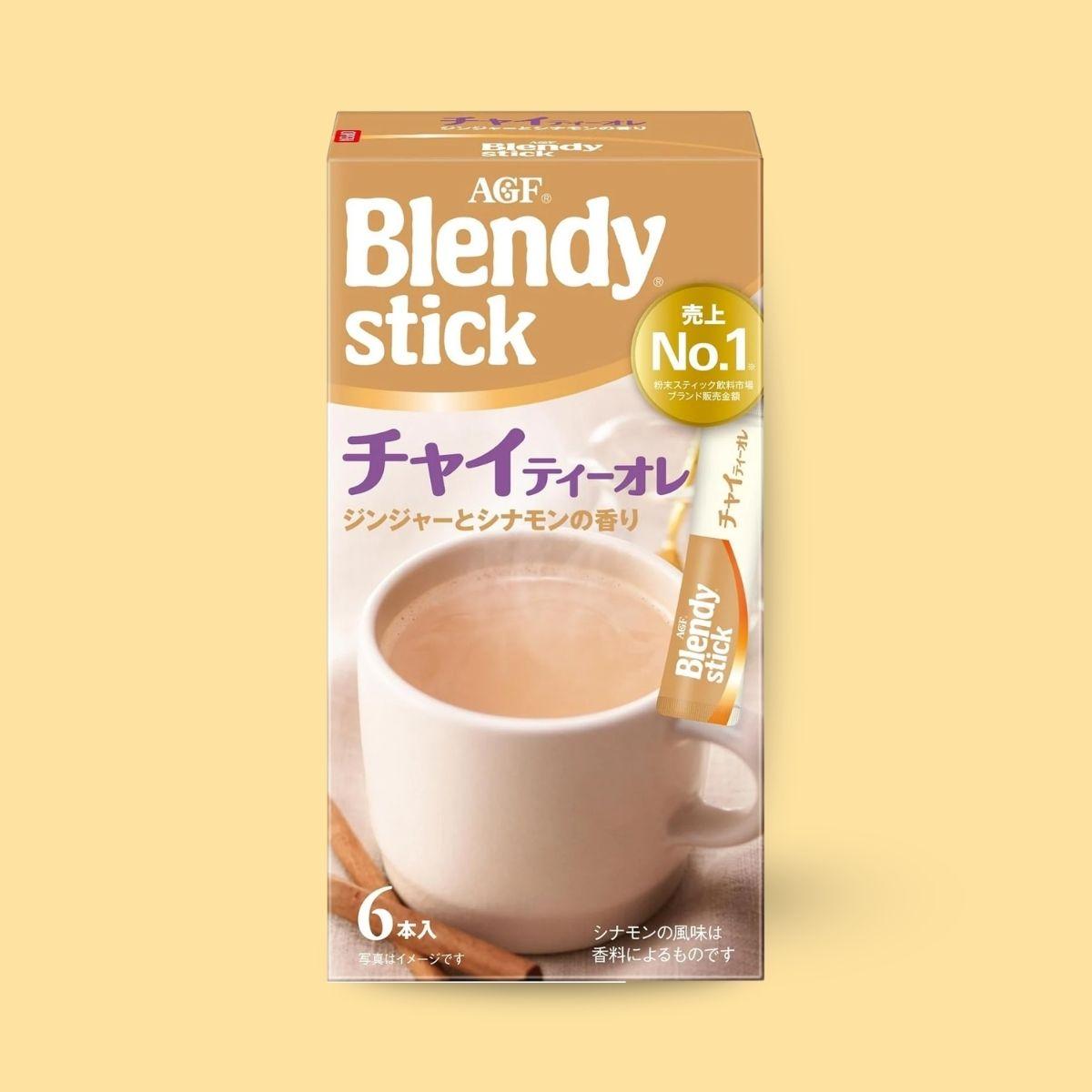 Blendy stick powder Chai tea Au Lait 54g