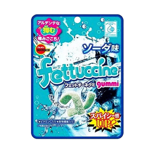 Bourbon Fettuccine Gummy soda 50g / kuminen sooda maku