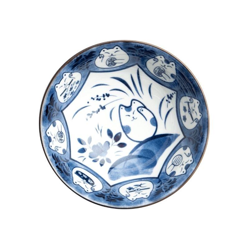 Bowl, Lucky cats D15cm | H7cm
