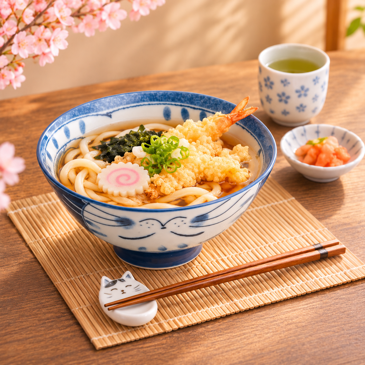 Bowl, cat blue D14 cm | H6.5cm scene
