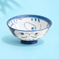 Bowl, cat blue D14 cm | H6.5cm