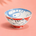 Bowl, cat red D14 cm | H6.5cm