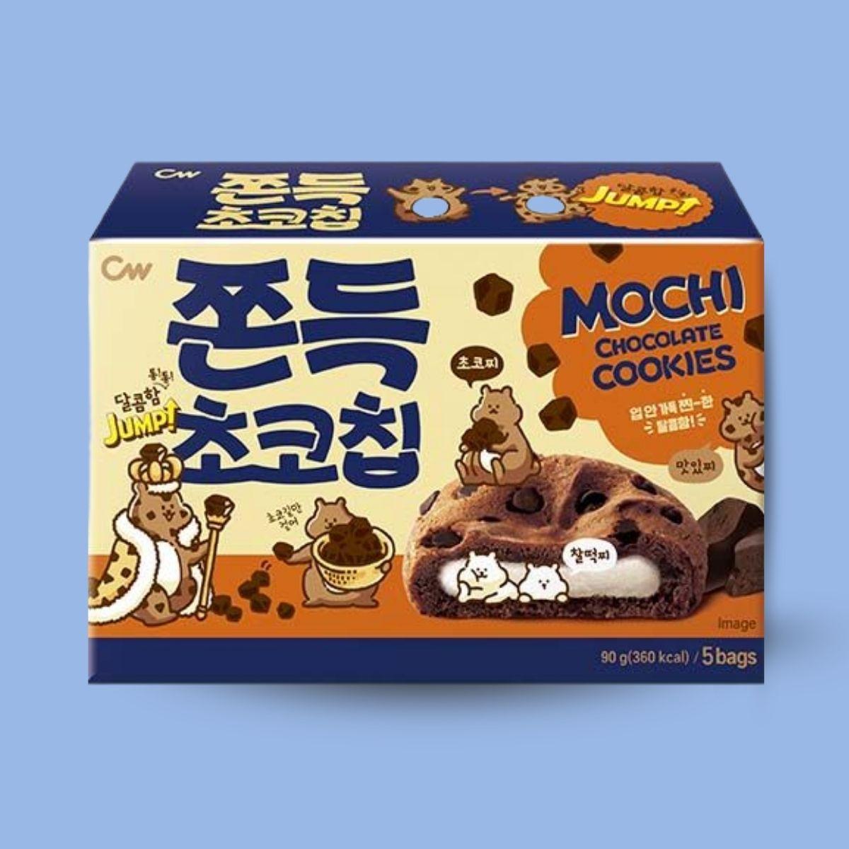 CW mochi chocolate cookies 5x18g