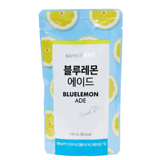 Caffebene blue lemon ade 190ml / sininen sitruuna-ade