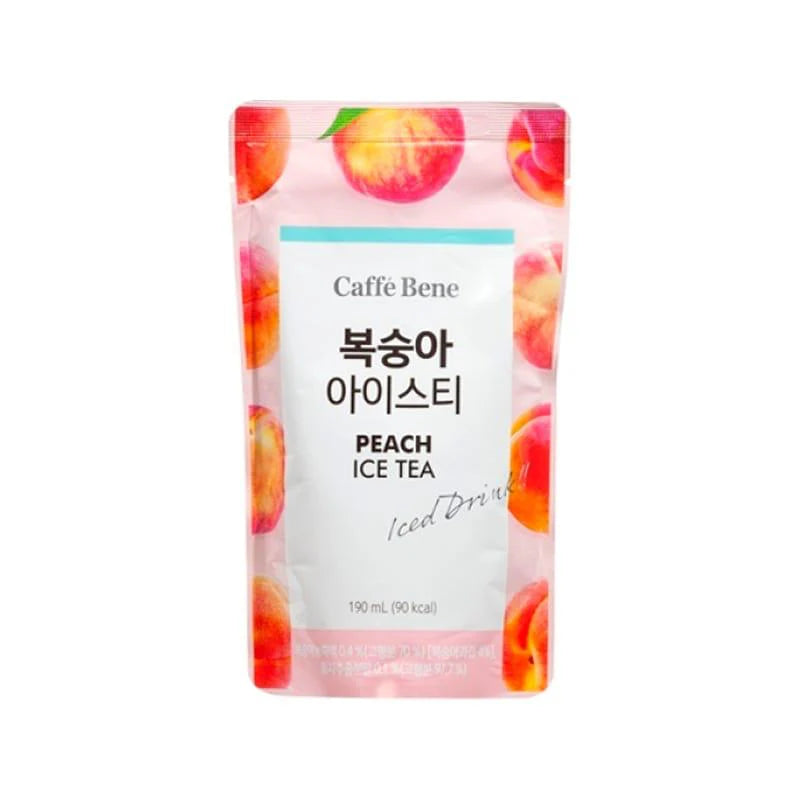Caffebene peach ice tea (boksunga) 190ml