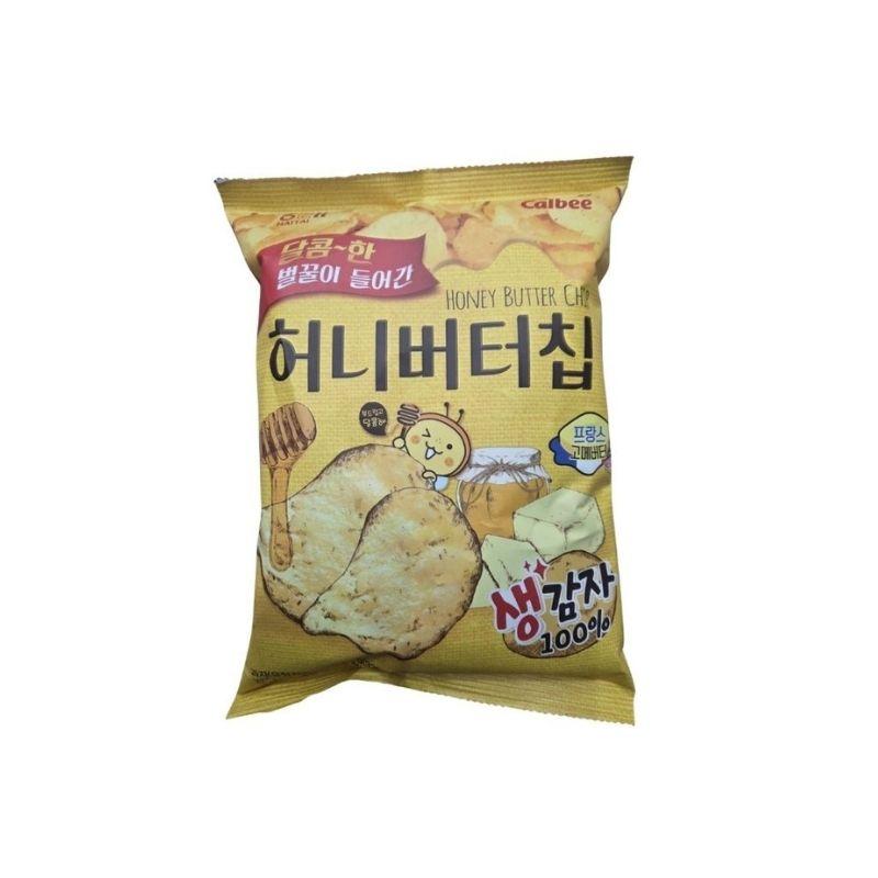 Calbee potato chips honey butter 60g