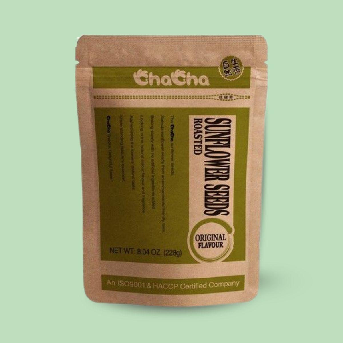 Chacha roasted sunflower seeds original 228g