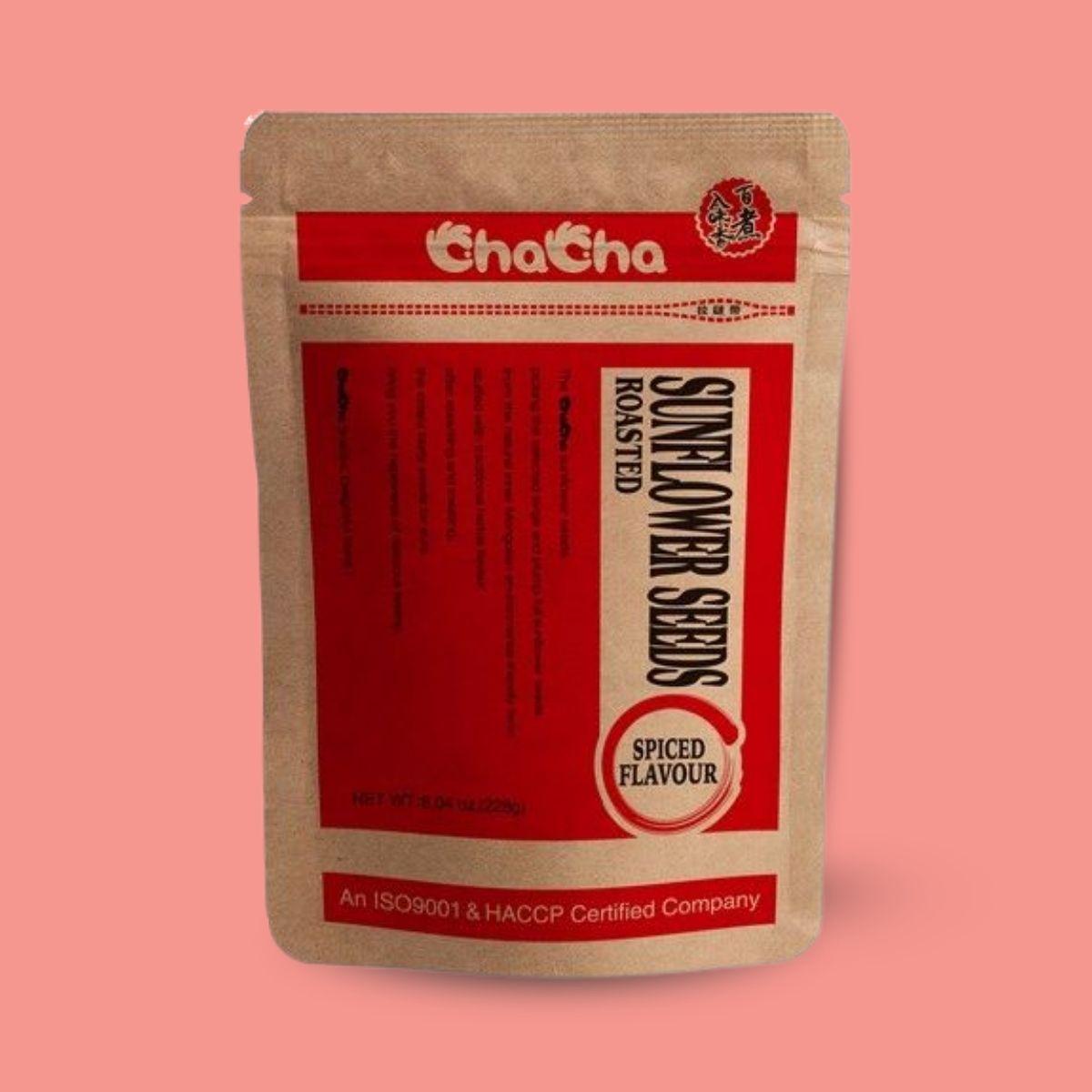 Chacha roasted sunflower seeds spiced 228g