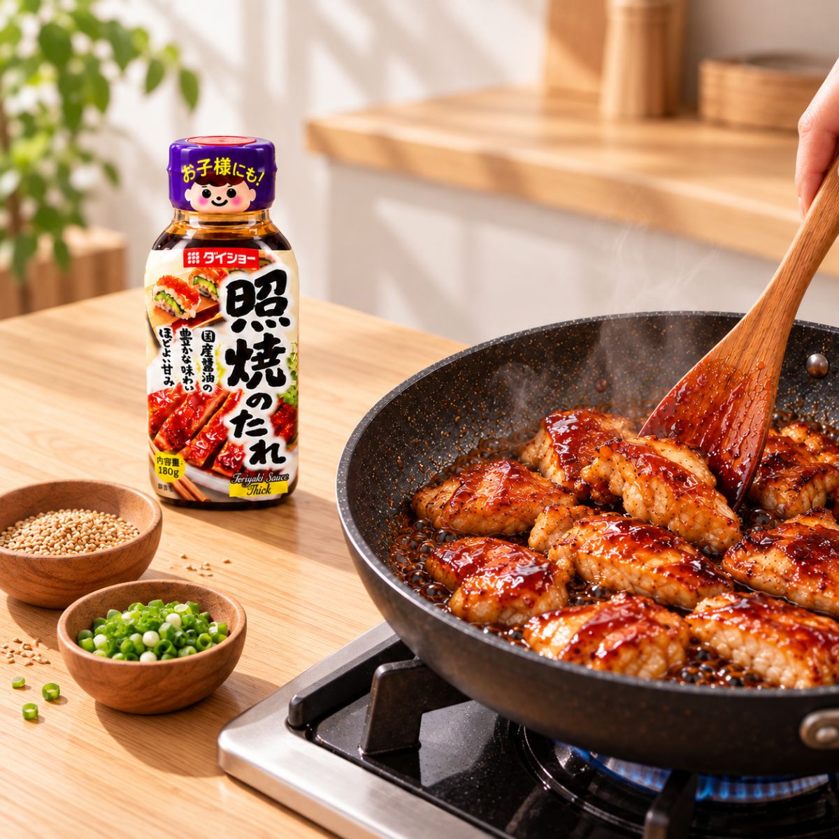Daisho Teriyaki Sauce stir fry chicken