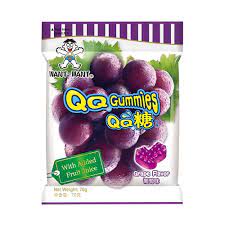 Want Want QQ gummy candy blueberry flavor 70g