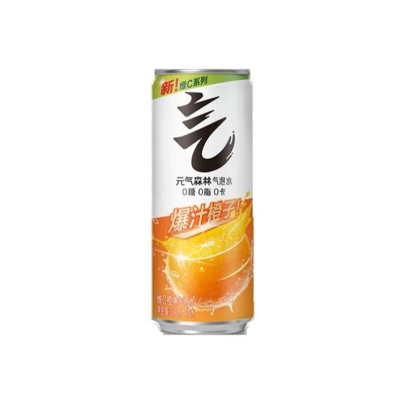 Genki Forest sparkling water orange 330ml