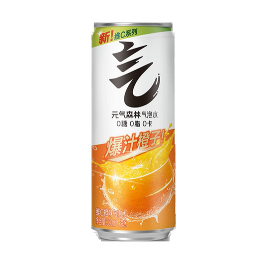 Genki Forest sparkling water orange 330ml