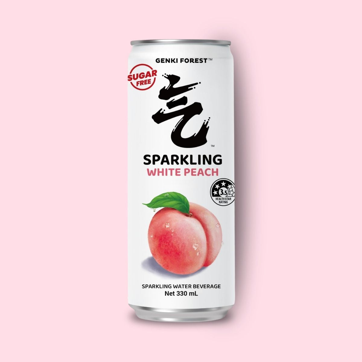 Genki Forest sparkling water peach 330ml