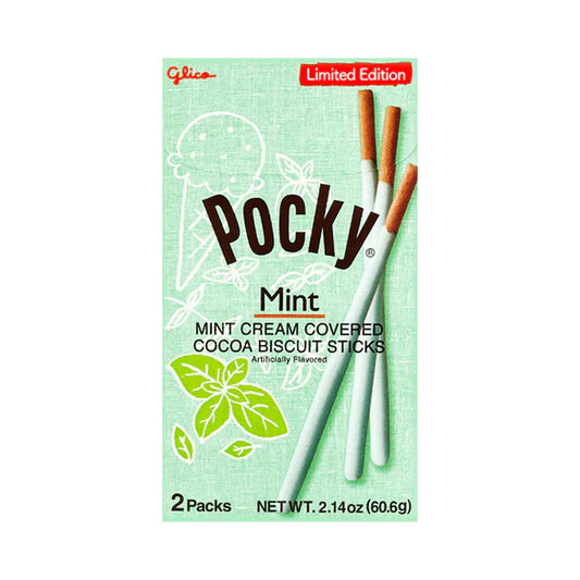 Glico Pocky cookies choco mint 65.4g / keksejä suklaaminttu