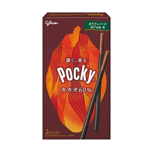 Glico Pocky cookies cacao 60% 54.6g / kaakaokeksit