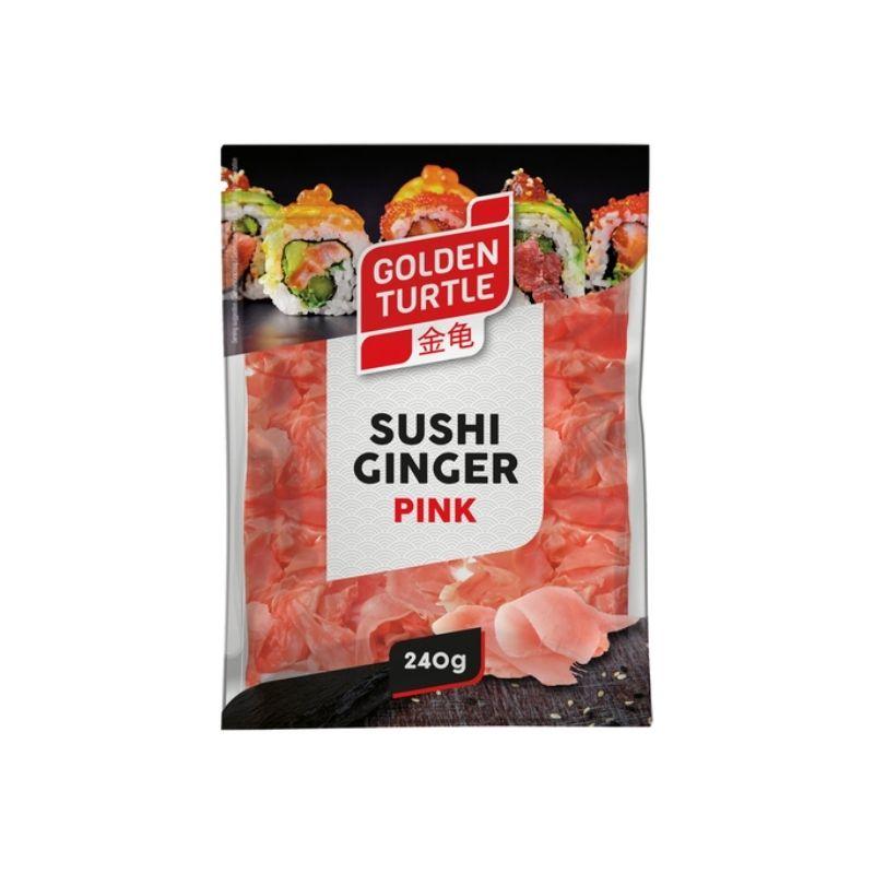 Golden Turtle Sushi ginger pink 240g