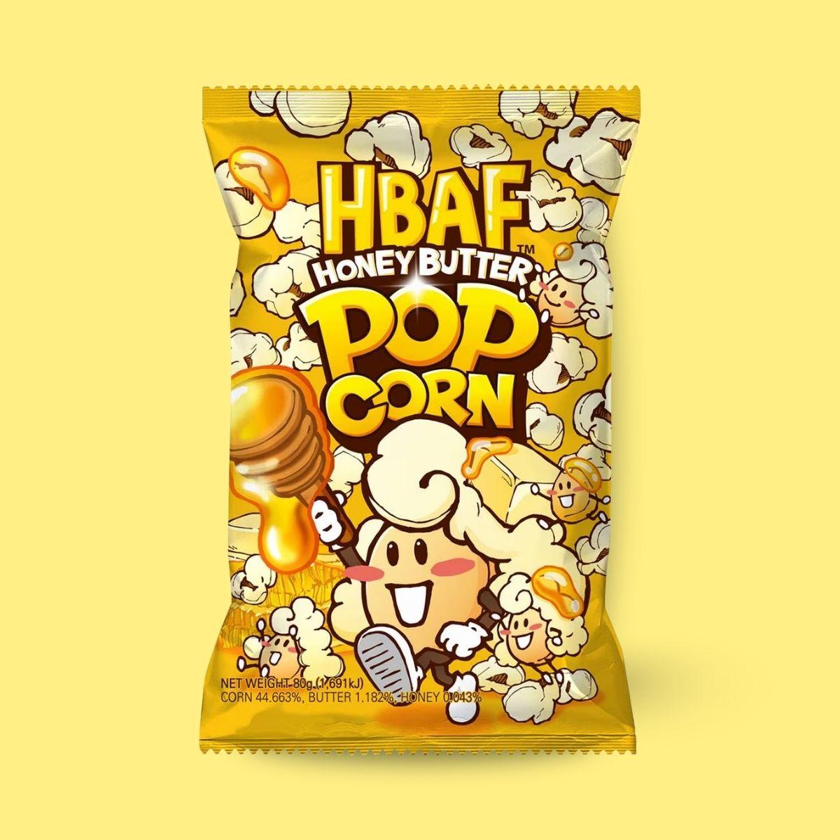 HBAF honey butter popcorn 80g