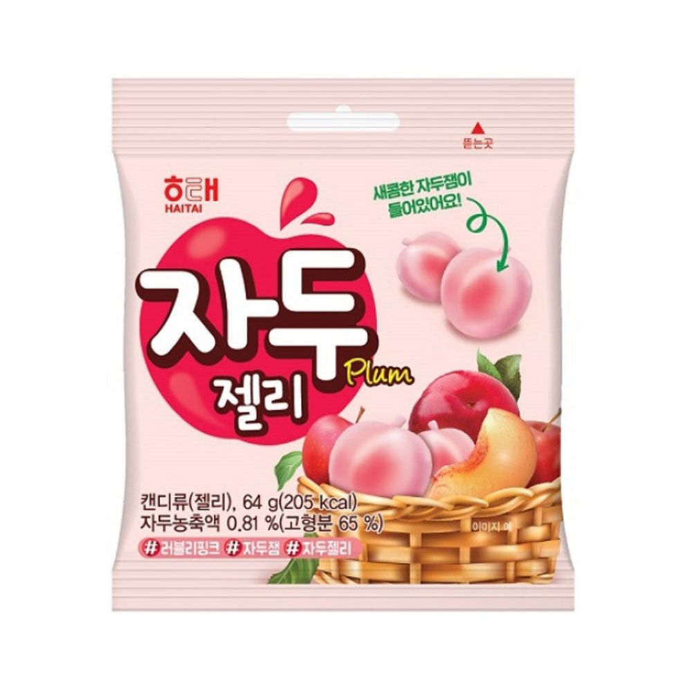 Haitai plum jelly candy 64g / luumuhyytelökarkkia