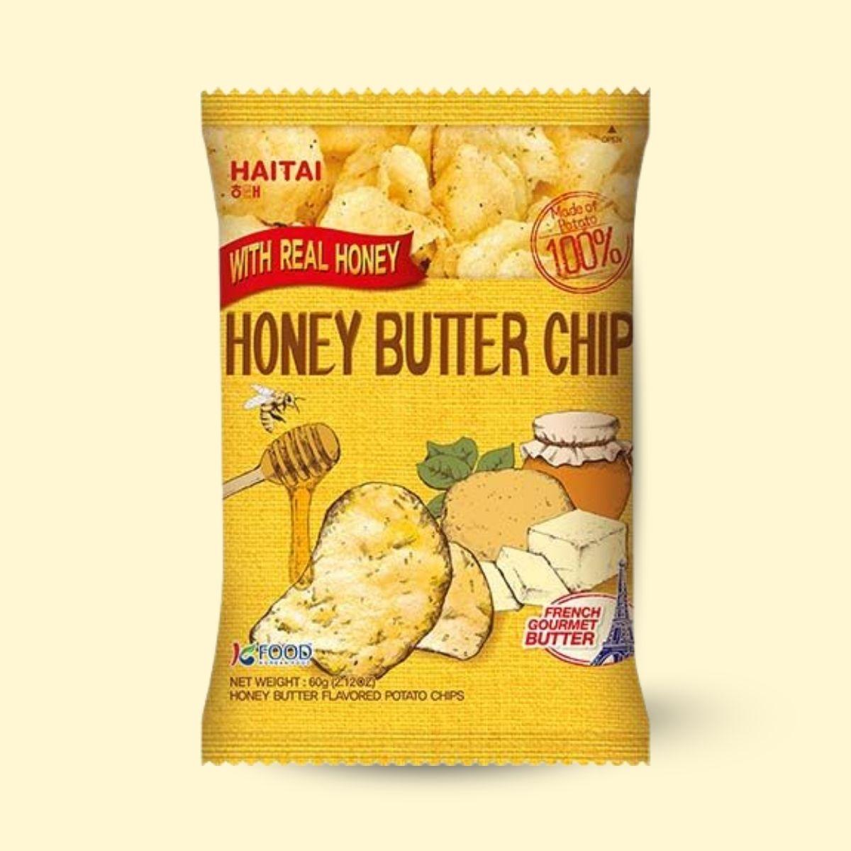 Haitai potato chips honey butter 60g