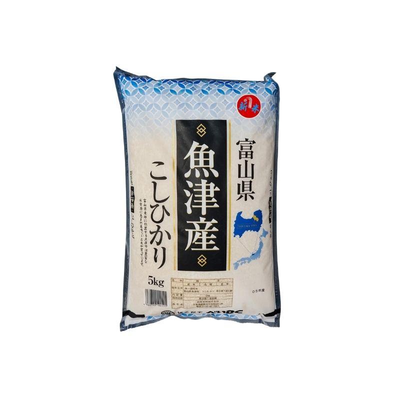 Hakodate Beikoku Toyama Koshihikari Japanese rice 2kg