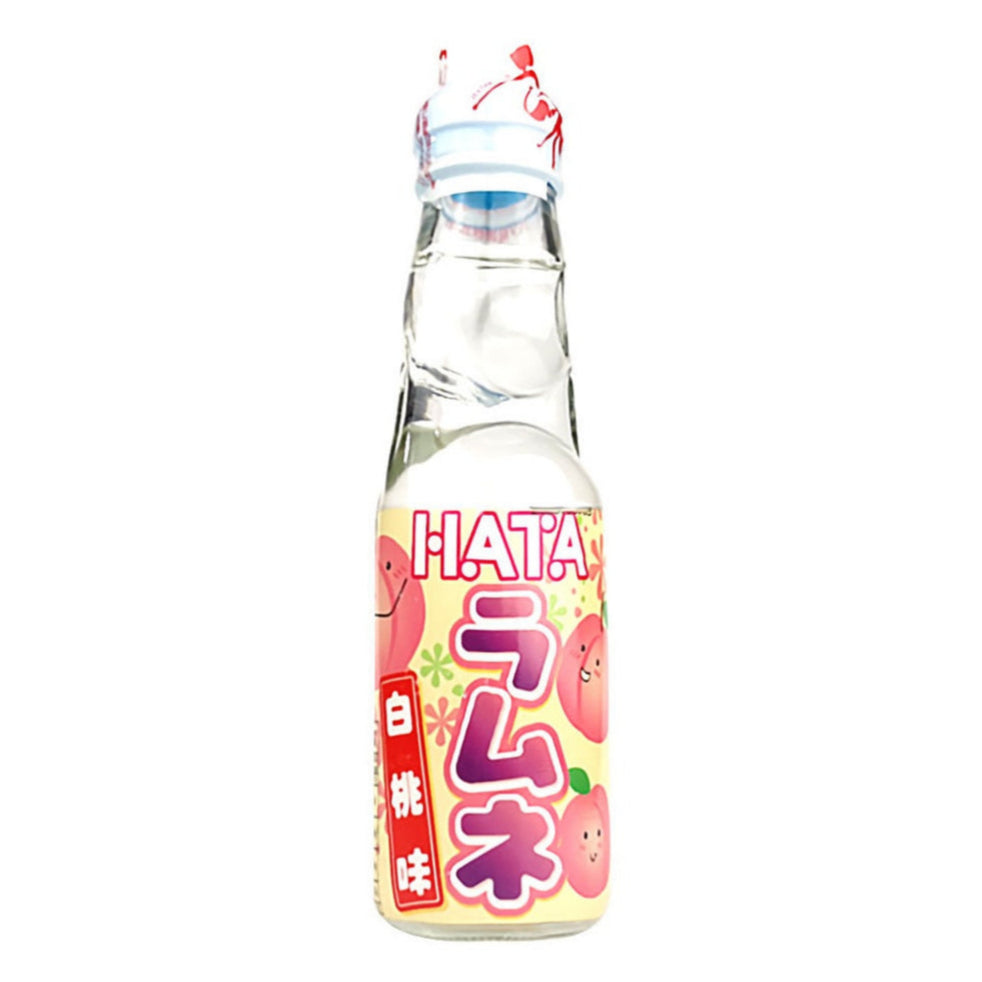 Hatakosen ramune white peach 200ml / valkoisen persikan maku