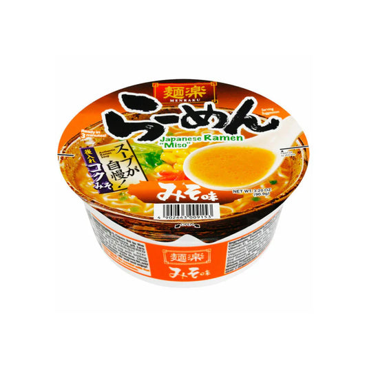 Hikari Menraku kulhonuudeli japanilainen ramen miso 90,9g