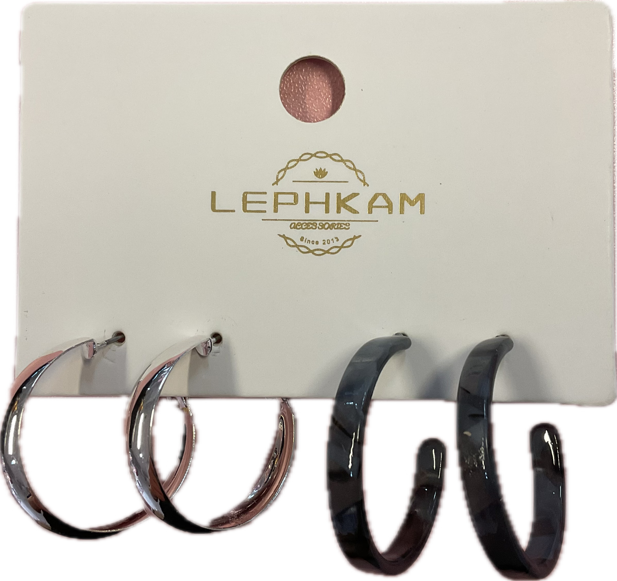 Lephkam earings / korvakorut 2pairs