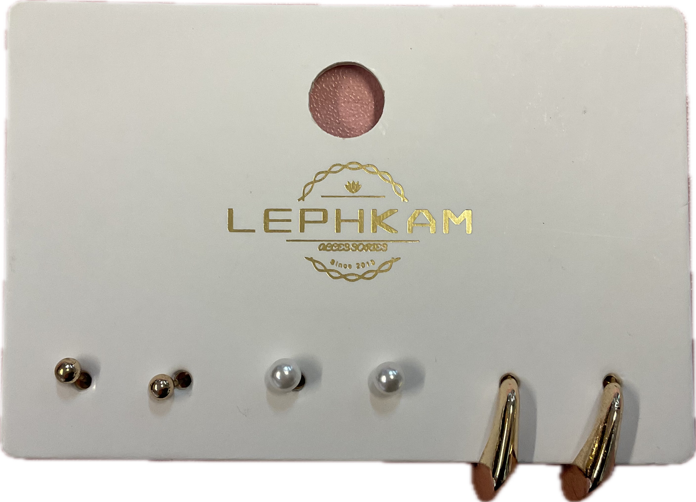 Lephkam earings / korvakorut 3pairs