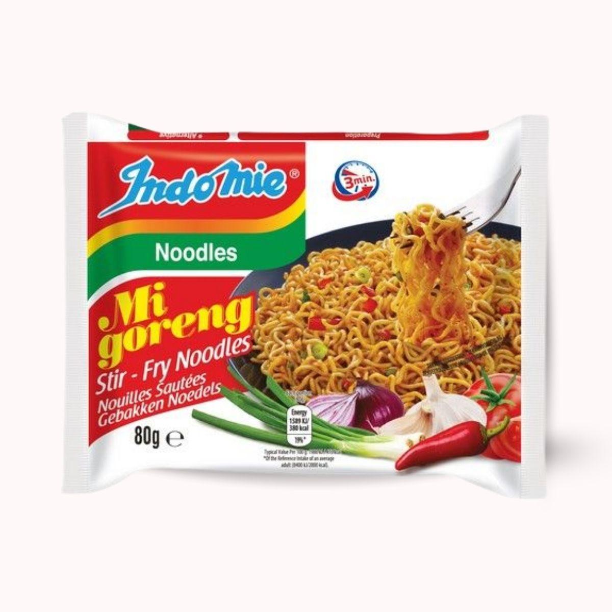 Indomie instant noodles Mi Goreng stir-fry noodles 80g