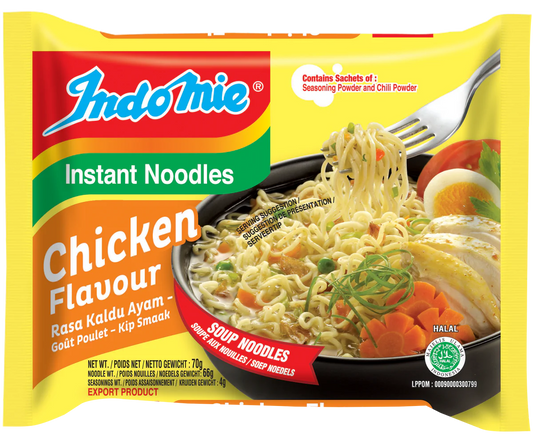 
Indomie instant noodles chicken flavor 70g