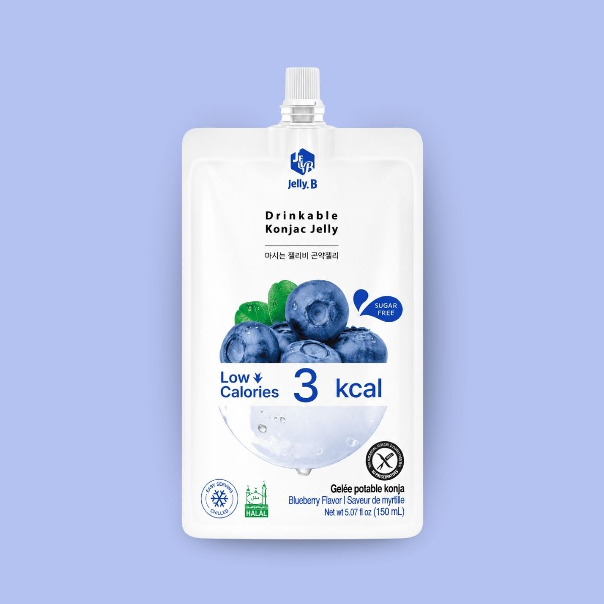 Jelly B Konjac Jelly Blueberry 150ml