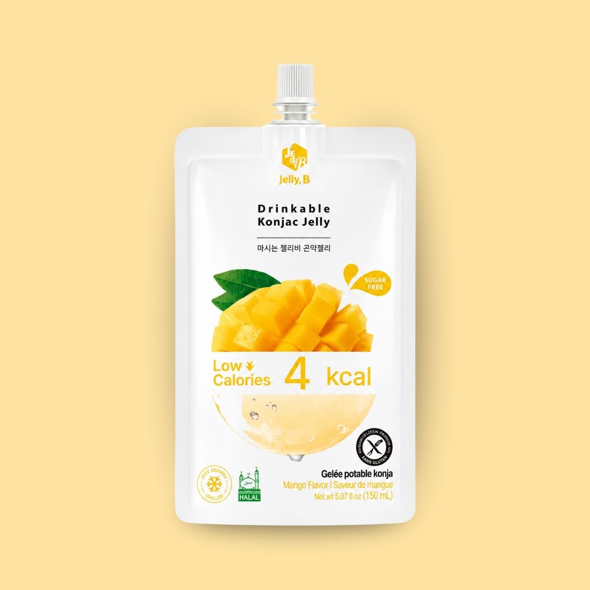 Jelly B Konjac Jelly Mango 150ml