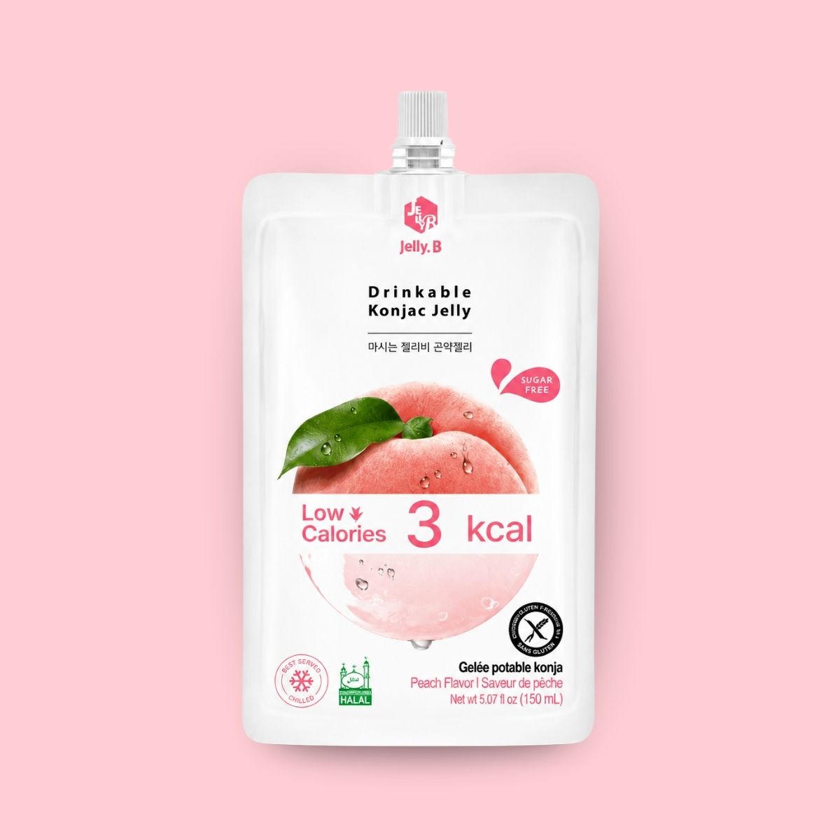 Jelly B Konjac Jelly Peach 150ml