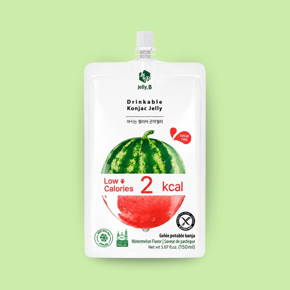 Jelly B Konjac Jelly Watermelon 150ml
