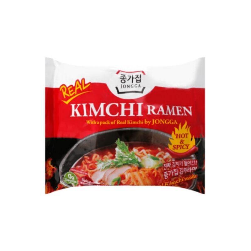 Jongga instant noodles kimchi ramen 122g
