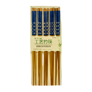 KZXD bamboo chopsticks 10 pairs