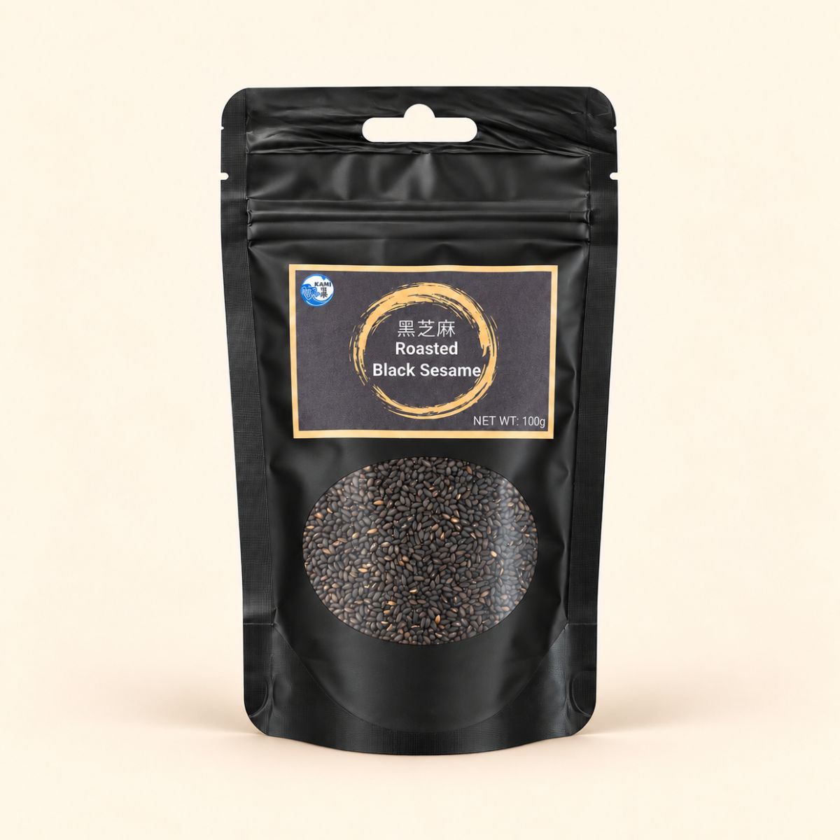 Kami Roasted Black Sesame Seeds 100g