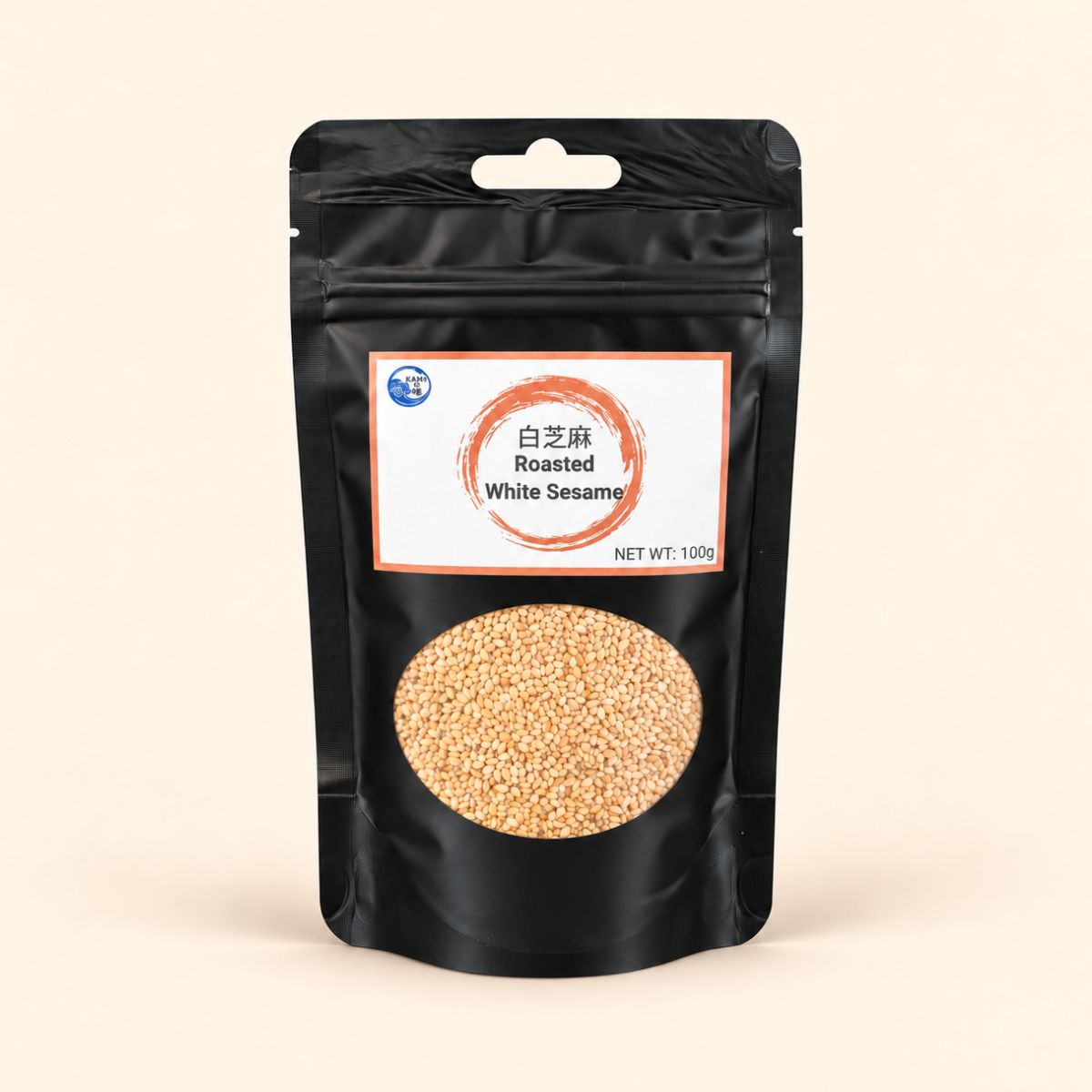 Kami Roasted White Sesame Seeds 100g