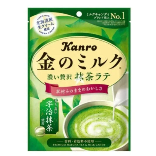 Kanro Gold Milk Candy Matcha Latte 61g