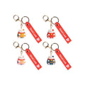 Keychain lucky cat 3x2.5 cm | H4 cm pc